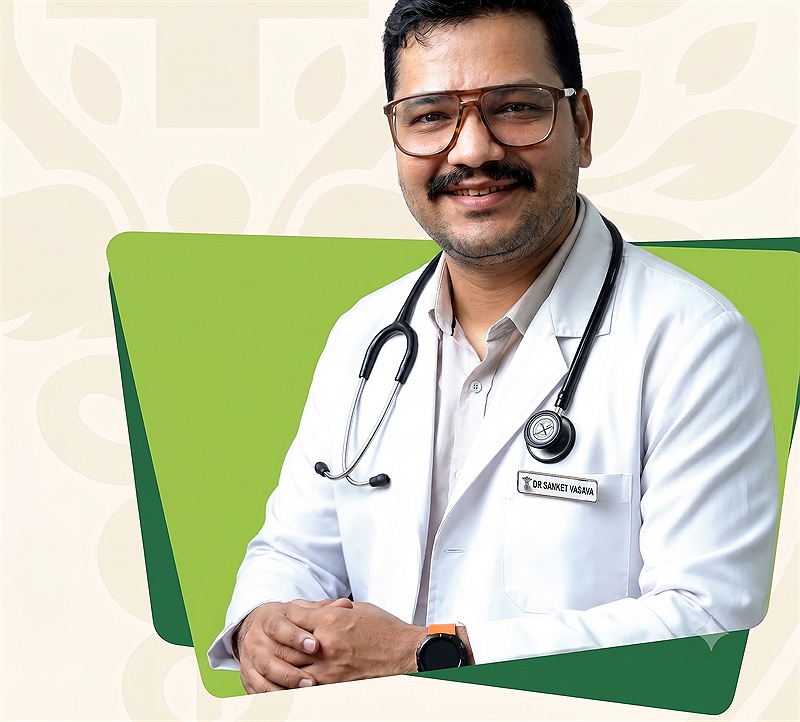 Dr. Sanket Vasava - MD Physician, Jeevanvruksh Hospital Netrang